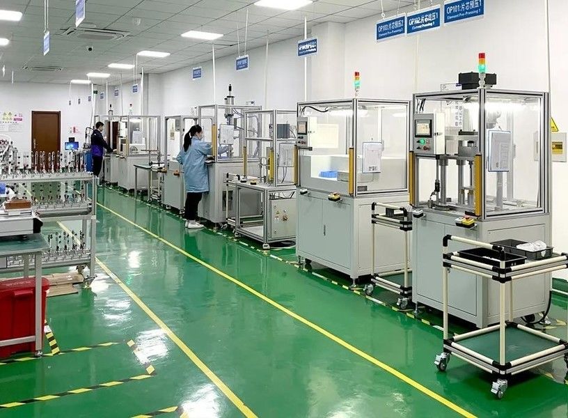 Shanghai Oetex Auto Parts Co.,Ltd lini produksi pabrikan